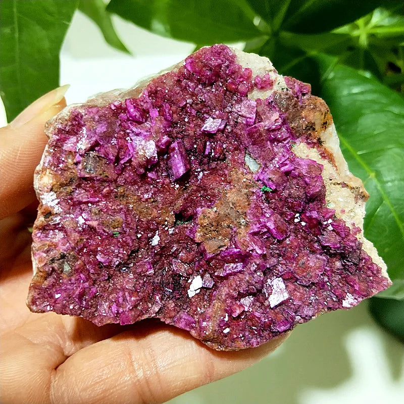 Natural Crystal Cobaltocalcite Pink Crystal Raw Rock Mineral Specimen Feng Shui Meditation Chakras Reiki Room decoration