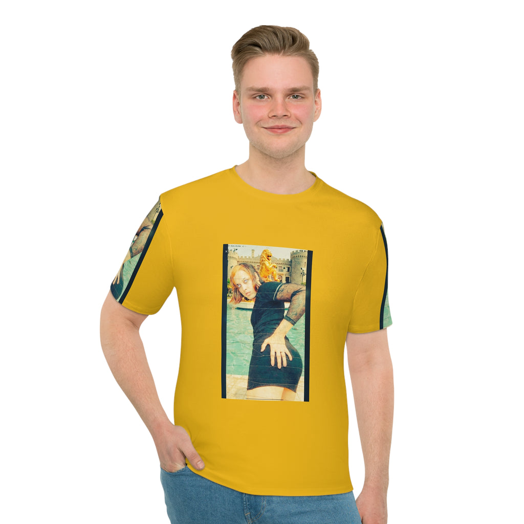 Graphic Loose T-Shirt — Retro Pinup Photo Design