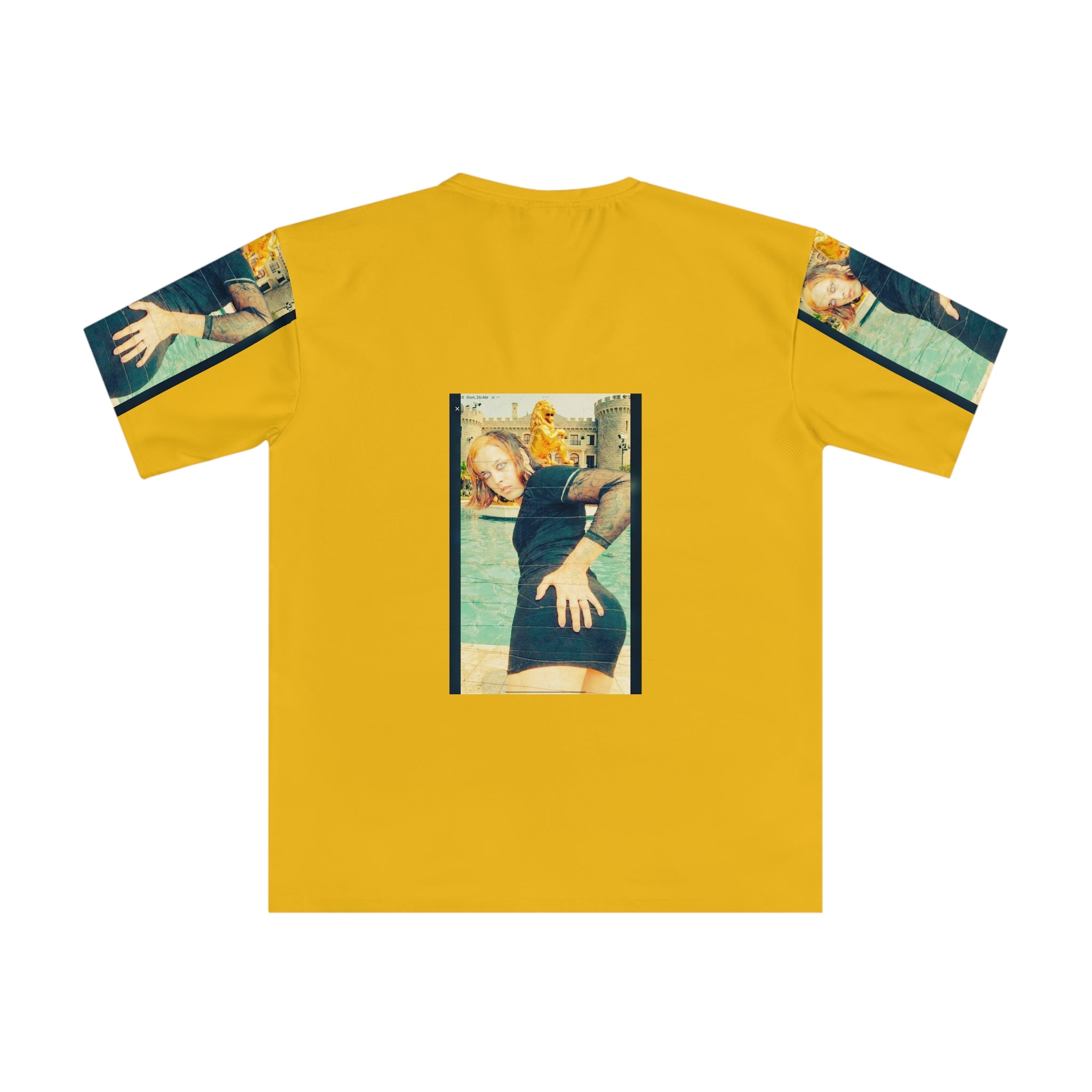 Graphic Loose T-Shirt — Retro Pinup Photo Design