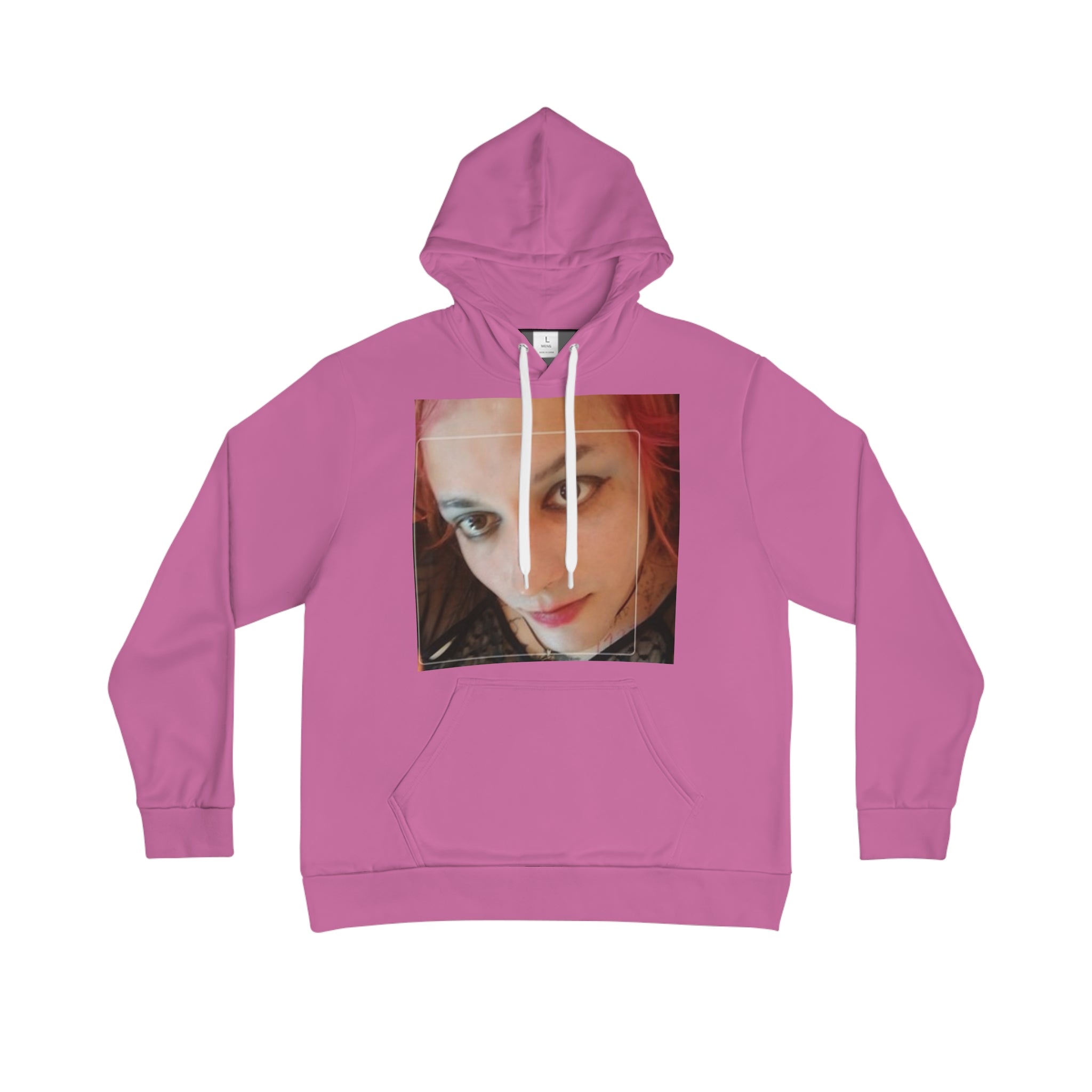 Men's Photo Graphic Hoodie — Moody Portrait Streetwear