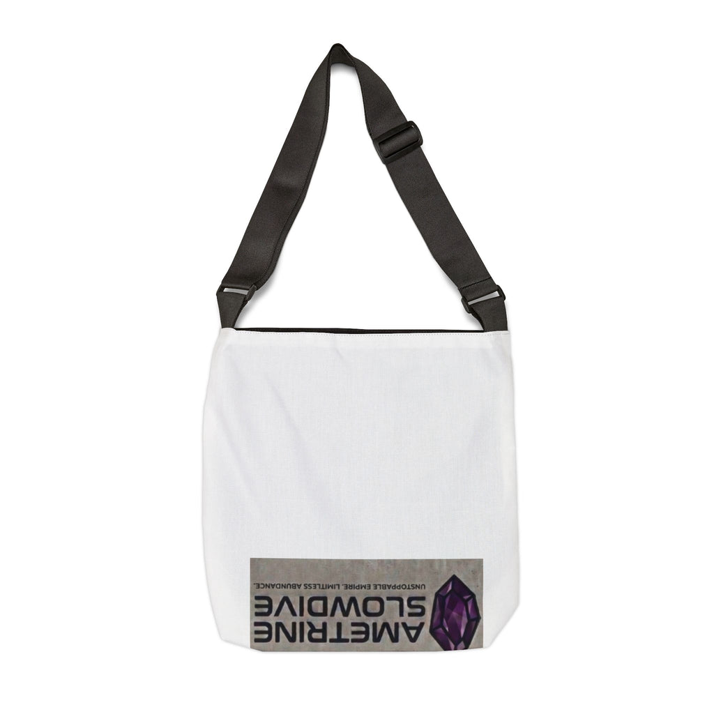 Gothic Pinup Adjustable Tote Bag – "Unstoppable Empire, Limitless Abundance"