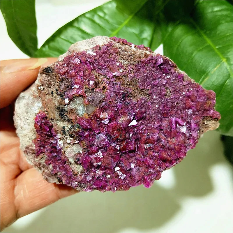 Natural Crystal Cobaltocalcite Pink Crystal Raw Rock Mineral Specimen Feng Shui Meditation Chakras Reiki Room decoration