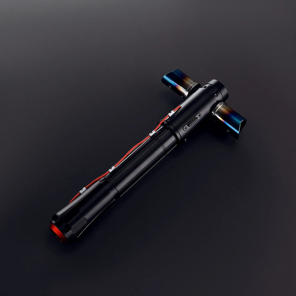 JS Lightsaber Xenopixel Kylo Ren Light Saber Jedi Neopixel Metal Handle Laser Sword Cosplay Heavy Dueling Luminous Cosplay Toys