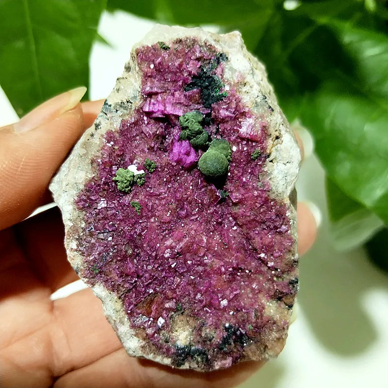Natural Crystal Cobaltocalcite Pink Crystal Raw Rock Mineral Specimen Feng Shui Meditation Chakras Reiki Room decoration