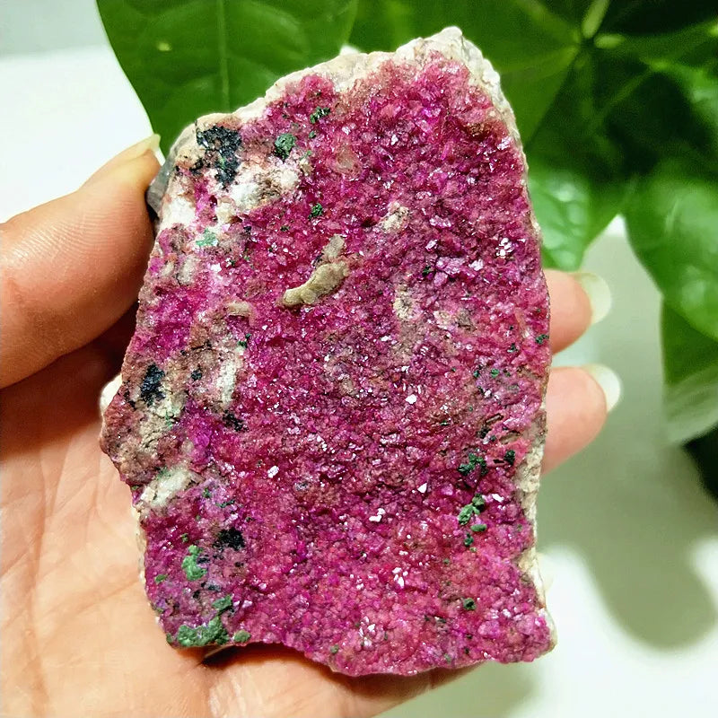 Natural Crystal Cobaltocalcite Pink Crystal Raw Rock Mineral Specimen Feng Shui Meditation Chakras Reiki Room decoration