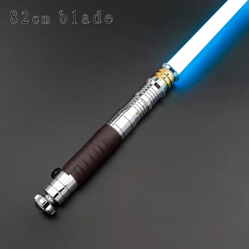 TXQSABER RVS Smooth Swing Lightsaber Heavy Dueling  Colors Changing Neopixel Blade Blaster Laser Sword Adult Cosplay Kids Toys