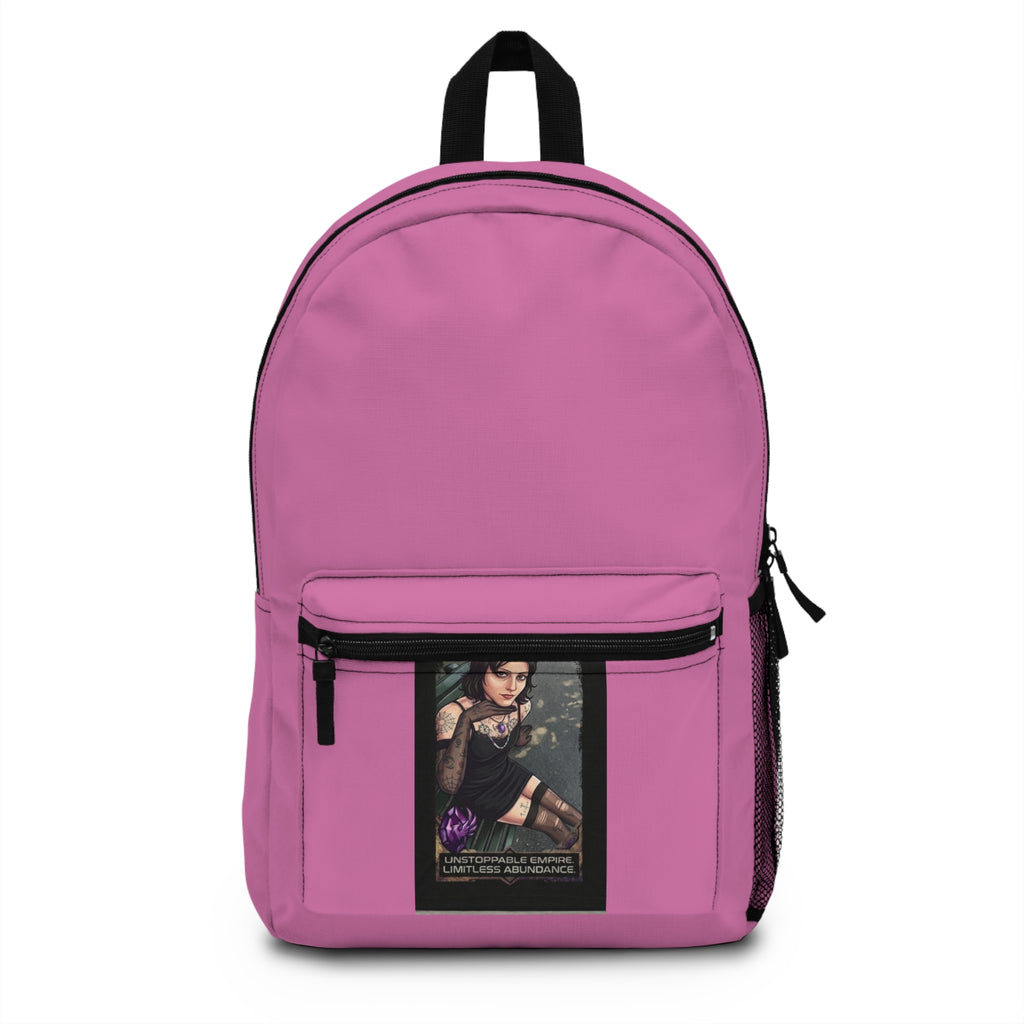 Gothic Tattoo Art Backpack – Dark Pinup Illustration School Bag