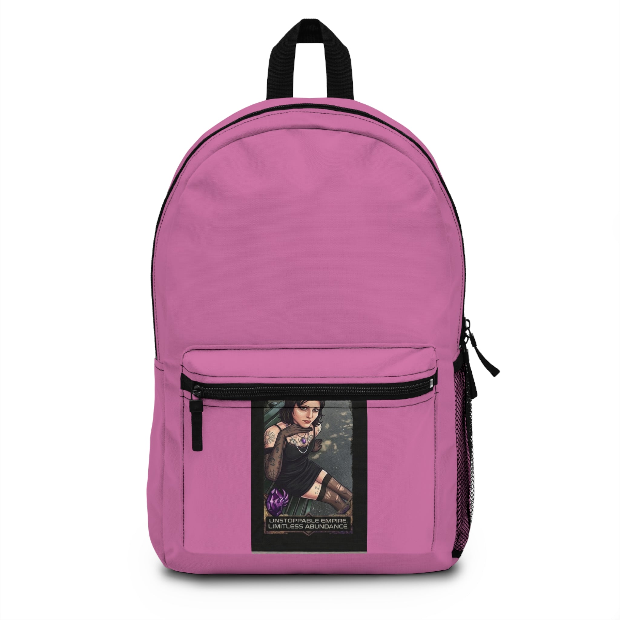Gothic Tattoo Art Backpack – Dark Pinup Illustration School Bag