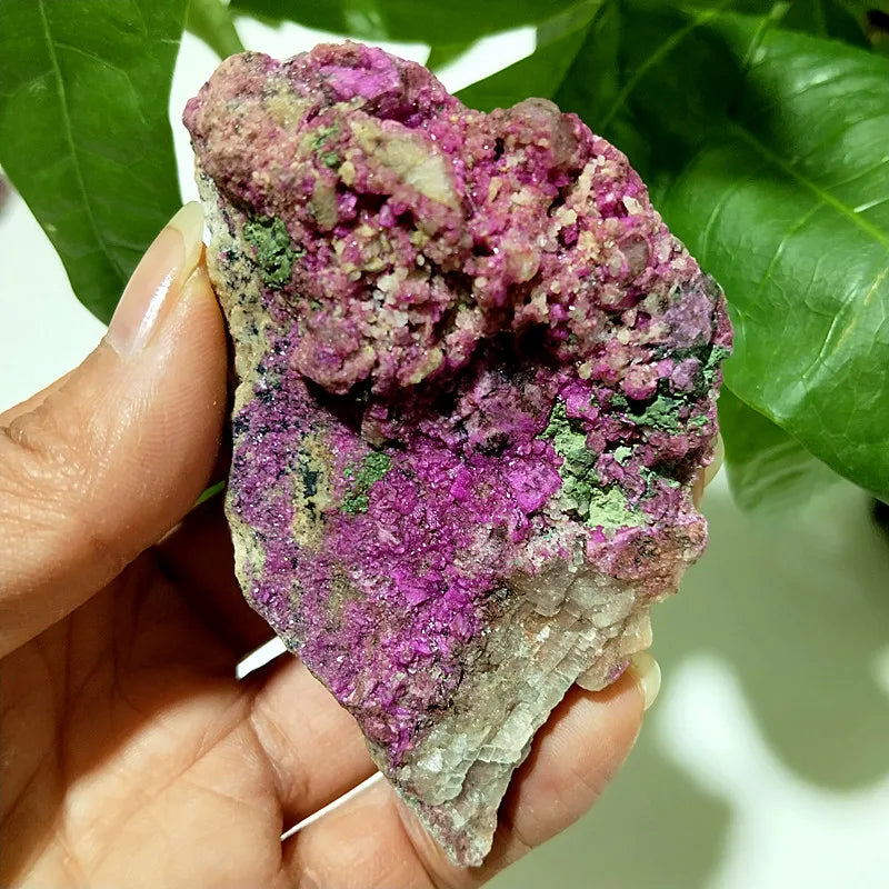 Natural Crystal Cobaltocalcite Pink Crystal Raw Rock Mineral Specimen Feng Shui Meditation Chakras Reiki Room decoration