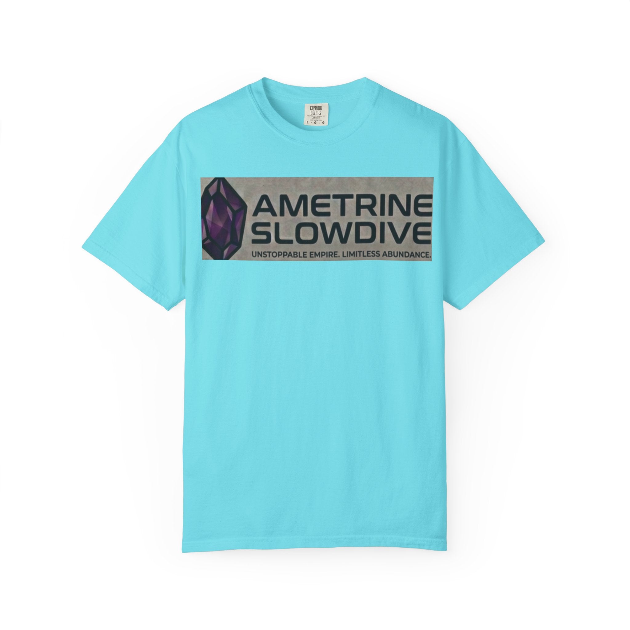 Ametrine Slowdive Graphic T-Shirt — Unstoppable Empire / Limitless Abundance Vintage Band Tee