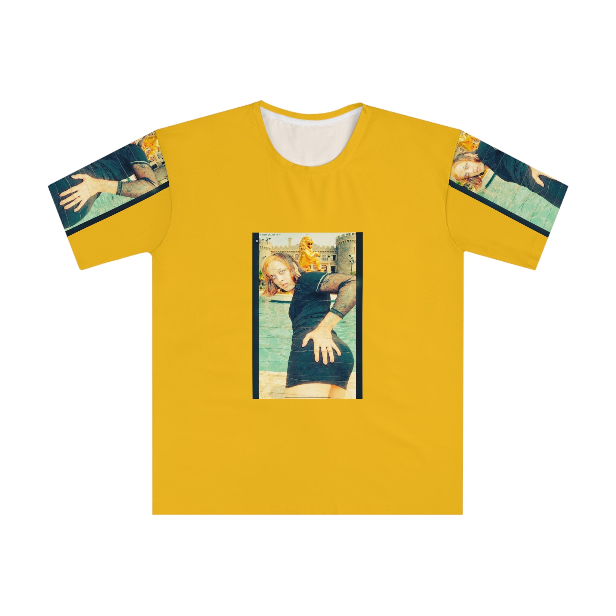 Graphic Loose T-Shirt — Retro Pinup Photo Design