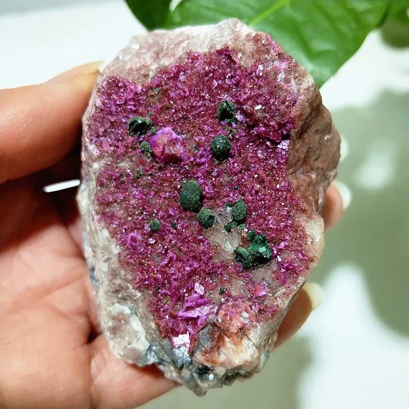 Natural Crystal Cobaltocalcite Pink Crystal Raw Rock Mineral Specimen Feng Shui Meditation Chakras Reiki Room decoration