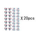 Mother's Day Gift Clay Transfer Paper - 20pcs Watercolor Mom Silhouette Water Transfer Decals for Handmade Earrings