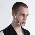 Punk Mechanical Blood Blade Alien Fluid Design Lip Ring Face Ear Jewelry Adjustable Gothic Exaggerated Party Body Accessories