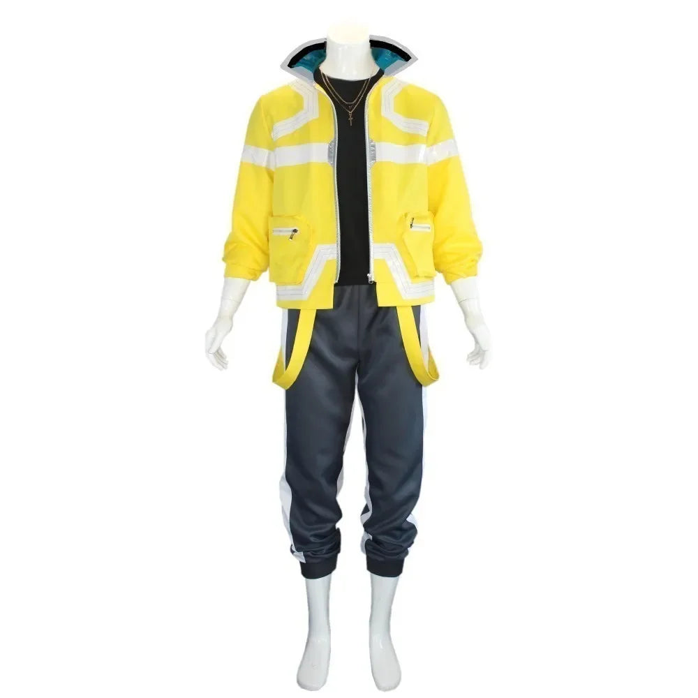 Anime Cyberpunk Edgerunners David Cosplay Costume Anime Cyberpunk:Edgerunners David Cosplay Suit Halloween Costumes for Men