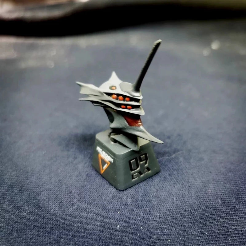 Custom Keycap Eva 01 Neon Genesis Evangelion Electroplated Color Personalized Keycap For Mechanical Keyboard Anime Themed