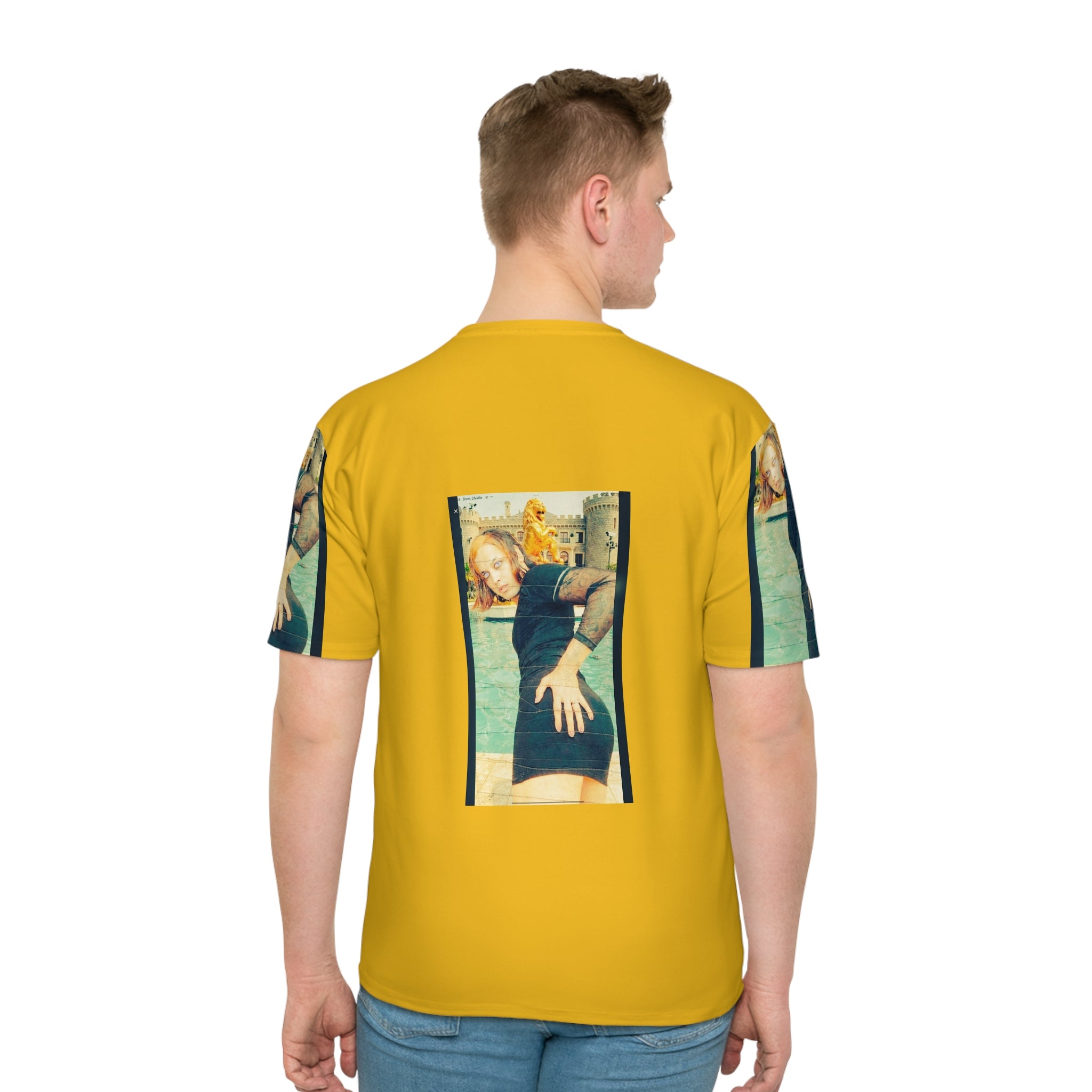Graphic Loose T-Shirt — Retro Pinup Photo Design