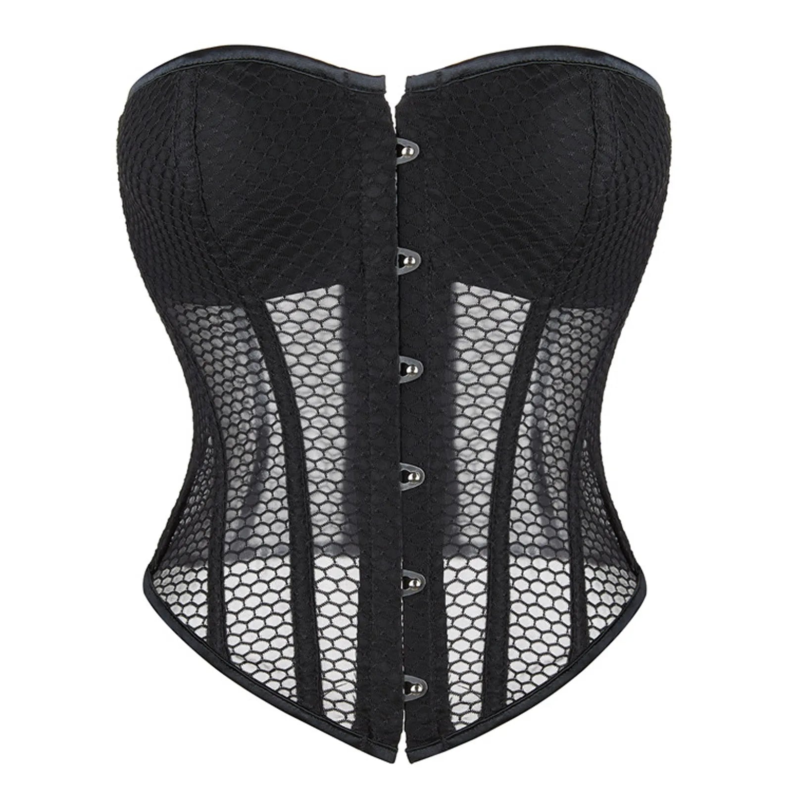 Sexy Mesh Breathable Palace bBody Shaper Vintage Victorian Slimming Body Shaper Corset Women Burlesque Overbust Corselet корсет