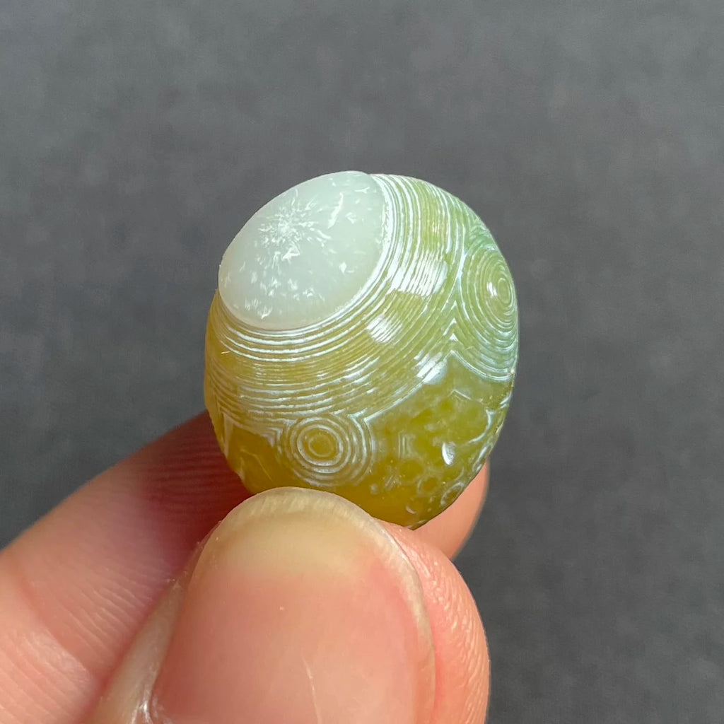 Natural Sardonyx Gobi Agate Alxa Eye Rock Mineral Energy Crystal Chakra Reiki Healing Stone Garden Decor