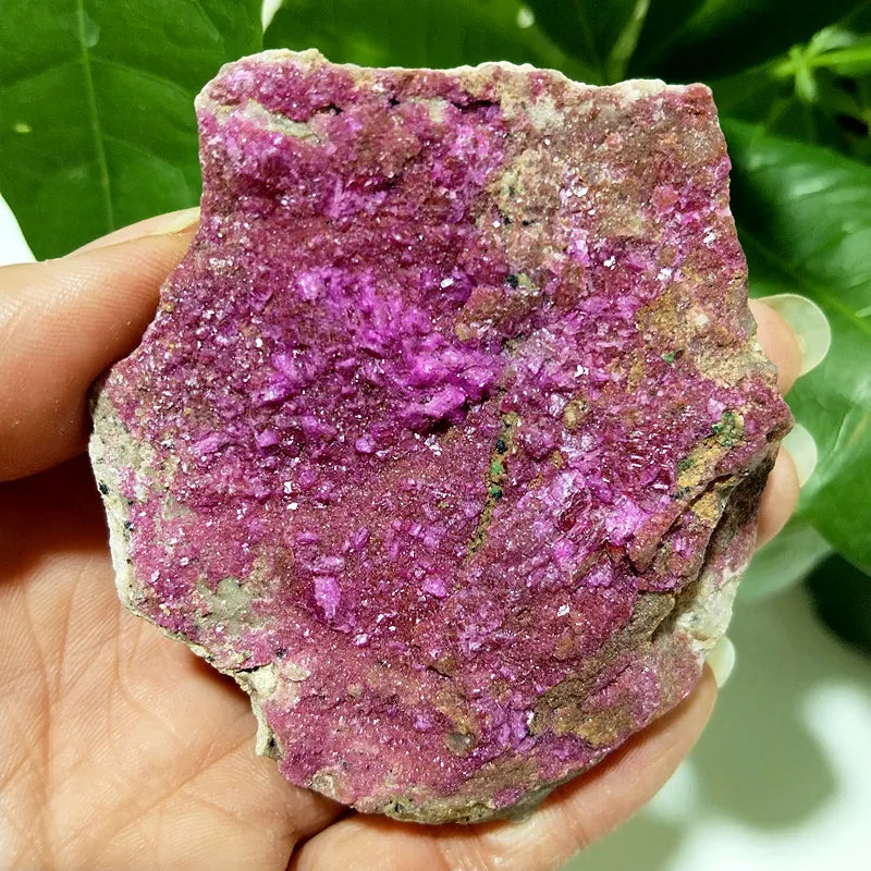 Natural Crystal Cobaltocalcite Pink Crystal Raw Rock Mineral Specimen Feng Shui Meditation Chakras Reiki Room decoration