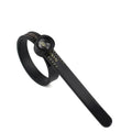 Adjustable Ring Sizer with Magnifier US/UK/EU/HK Size Chart Reusable Finger Measuring Tool for Accurate Ring Sizing