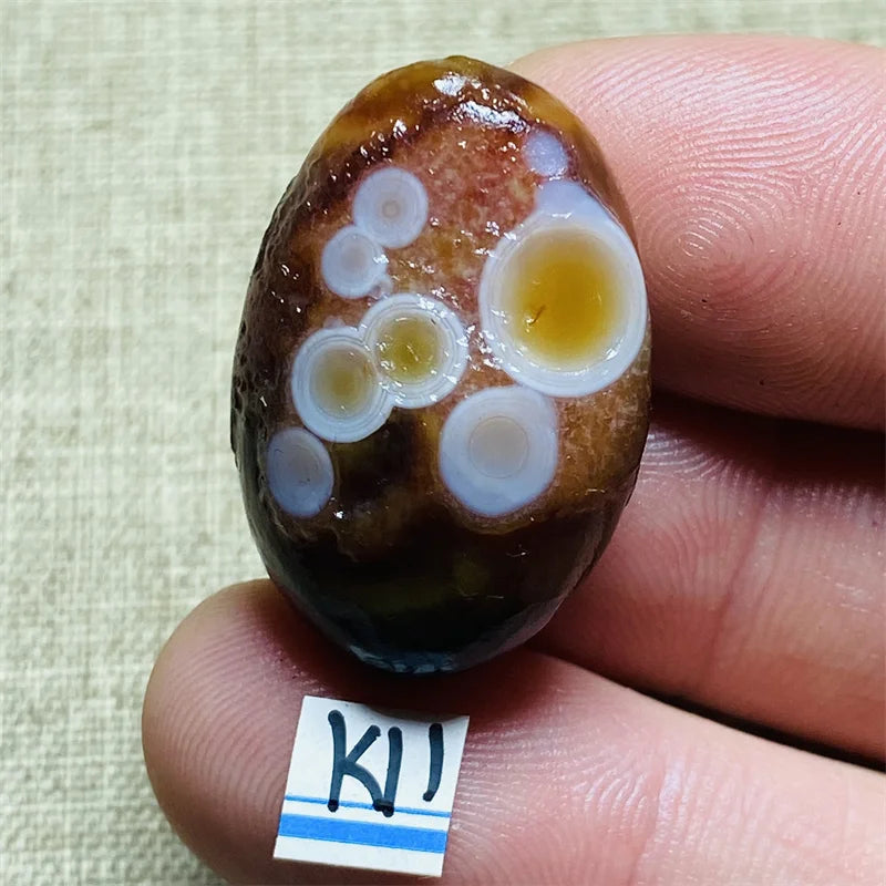 Natural black Agate Stone Alxa Gobi Agate Eye Rock Specimen Energy Crystal Chakra Reiki Healing Stone Home Decor