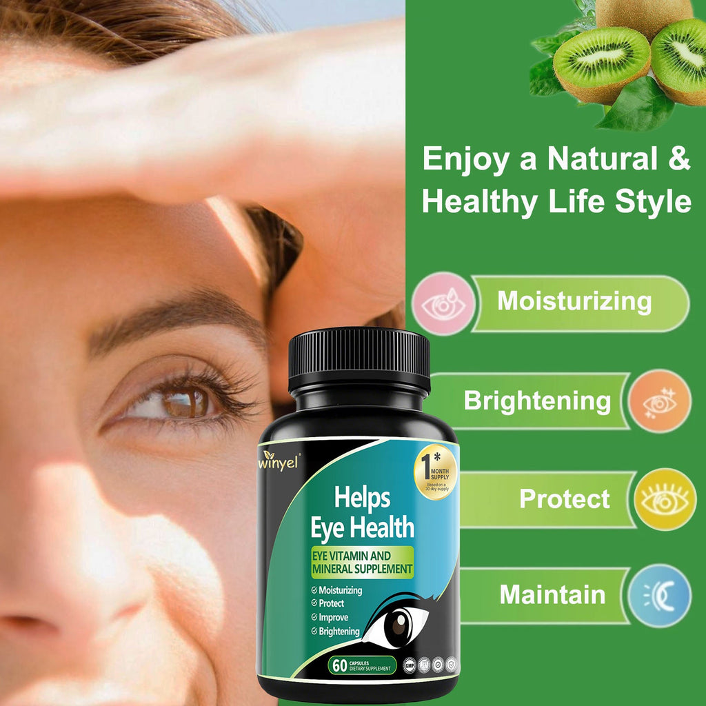 Lutein Eye Supplement - Vitamins, 30-Day Supply For Vision Clarity &