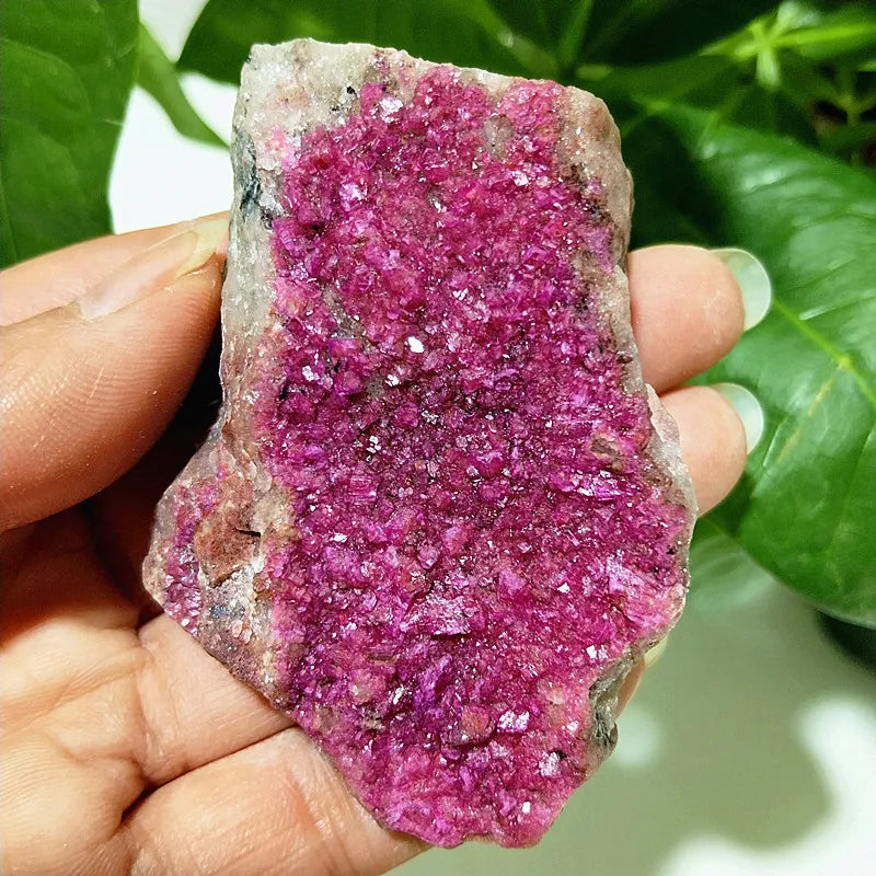 Natural Crystal Cobaltocalcite Pink Crystal Raw Rock Mineral Specimen Feng Shui Meditation Chakras Reiki Room decoration