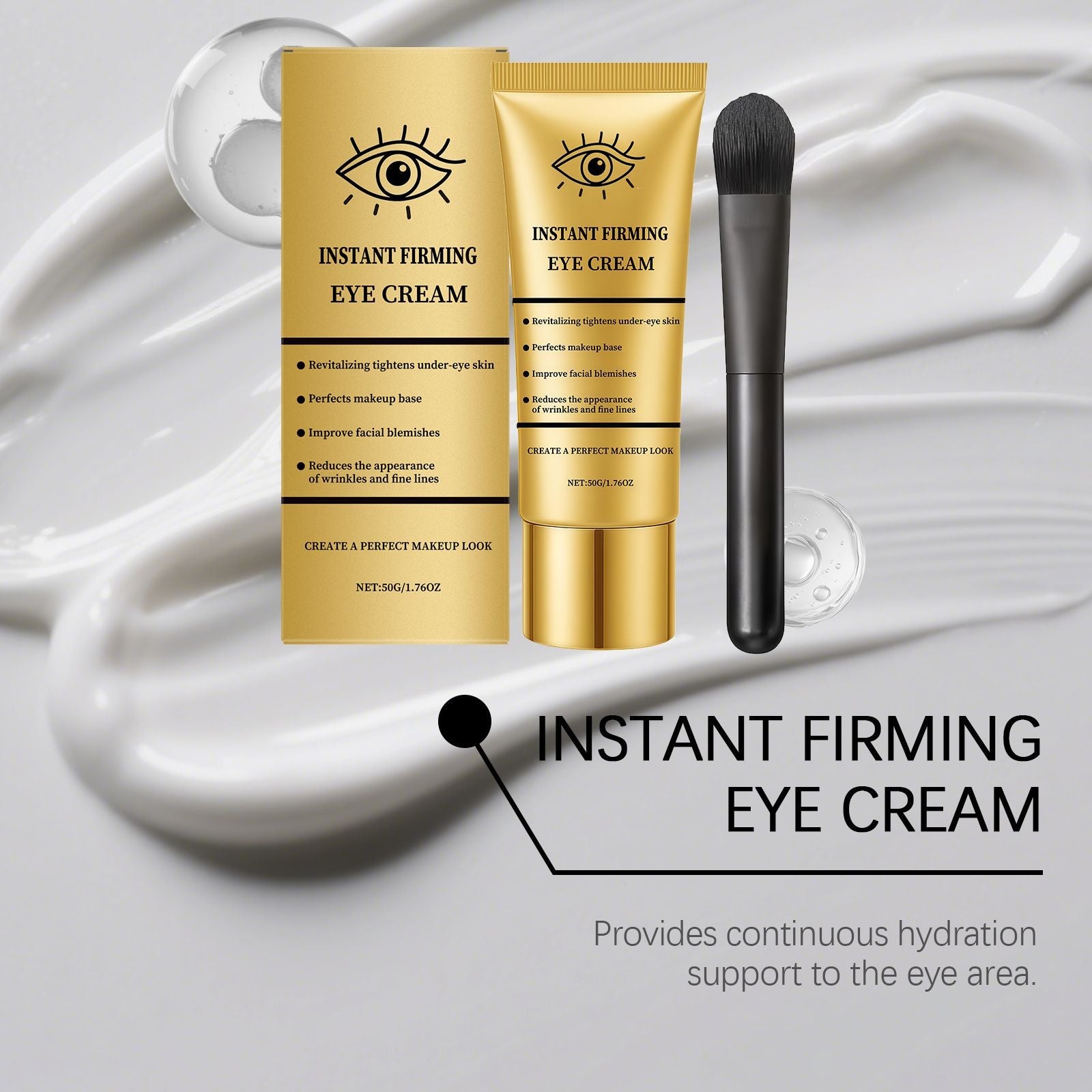 AMZ Radiant Nourishing Eye Cream Daily Gentle Moisturizing Eye Skin