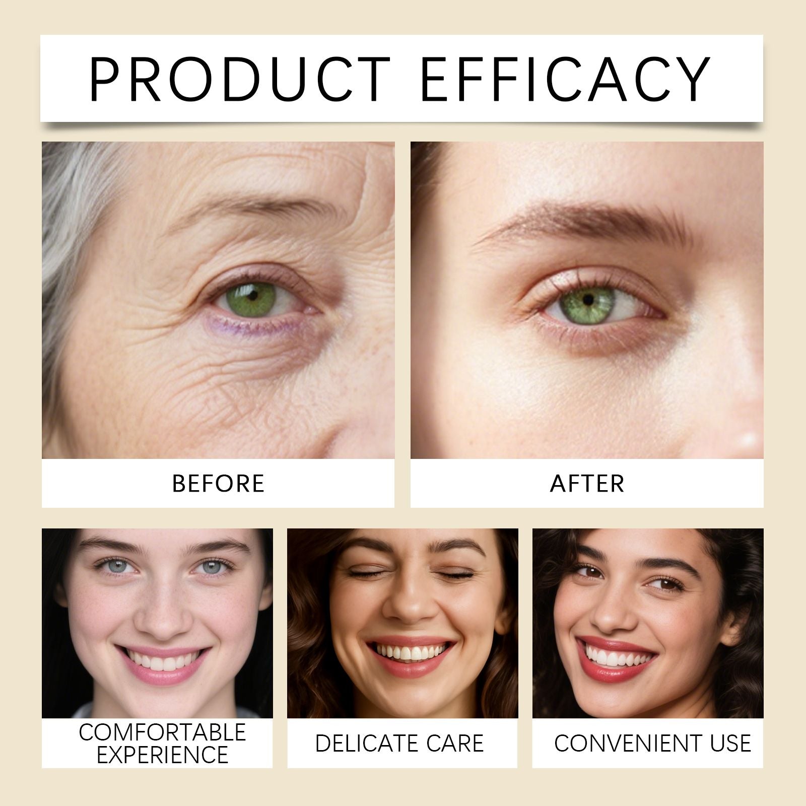 AMZ Radiant Nourishing Eye Cream Daily Gentle Moisturizing Eye Skin