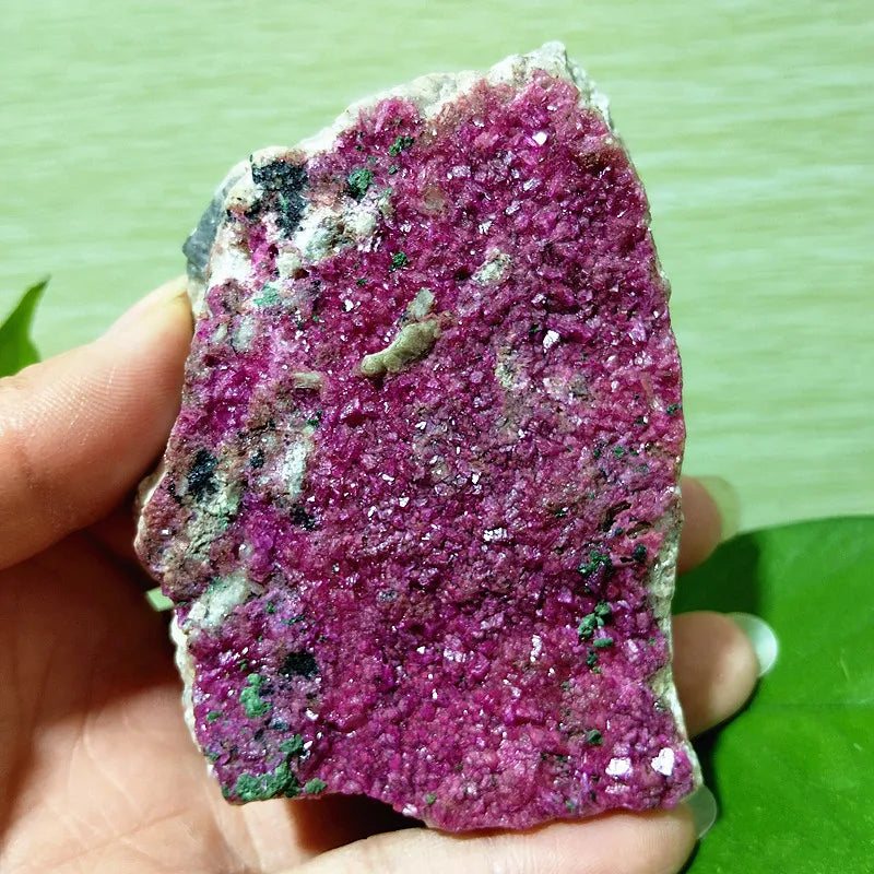 Natural Crystal Cobaltocalcite Pink Crystal Raw Rock Mineral Specimen Feng Shui Meditation Chakras Reiki Room decoration