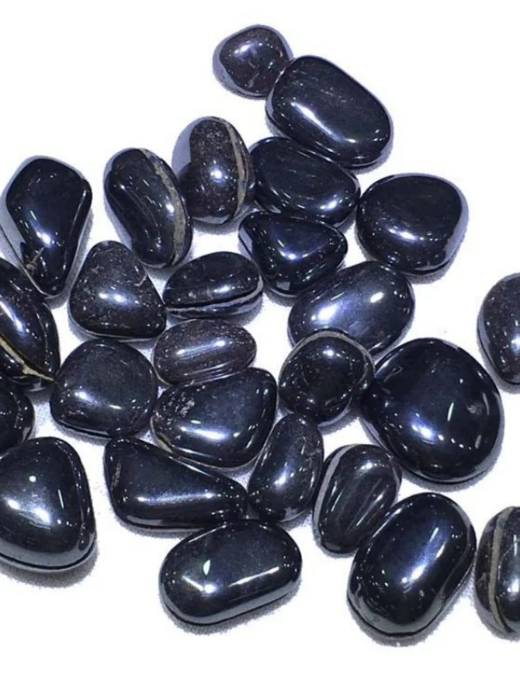 Terahertz Quartz Rock Natural Polished Gravel Tumbled Rolling Stones Energy Healing Chakras Yoga Decorations In Bulk