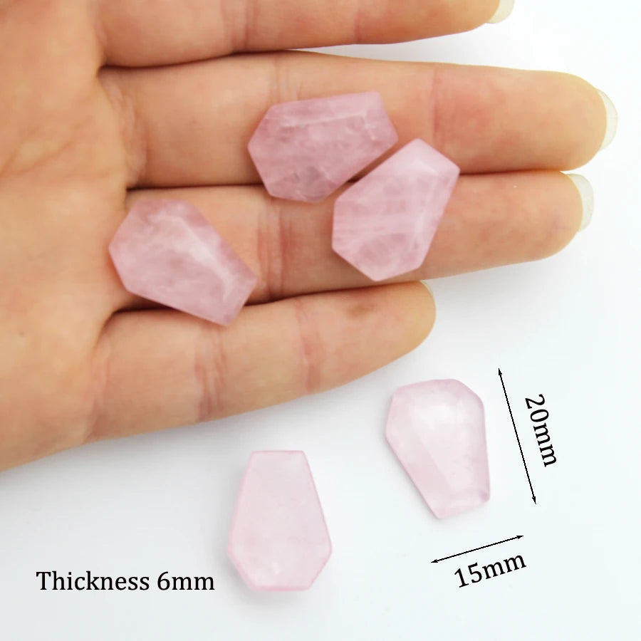 20mm Natural Agate Stone Mineral Crystal Quartz Coffin Board Rock Chakra Reiki Energy Healing Room Home Decor Decoration Maison