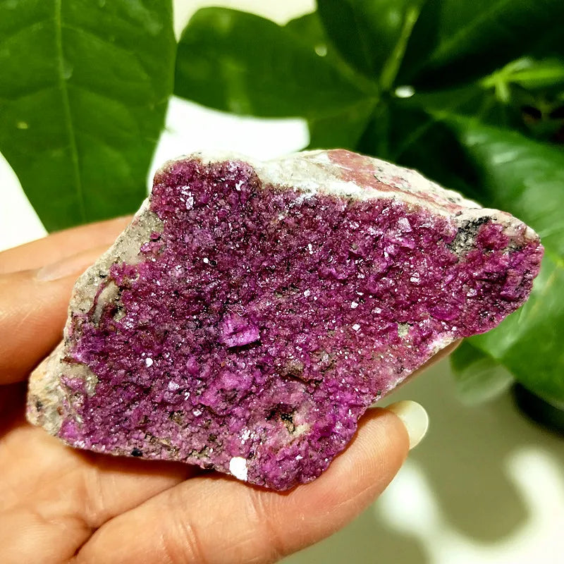 Natural Crystal Cobaltocalcite Pink Crystal Raw Rock Mineral Specimen Feng Shui Meditation Chakras Reiki Room decoration