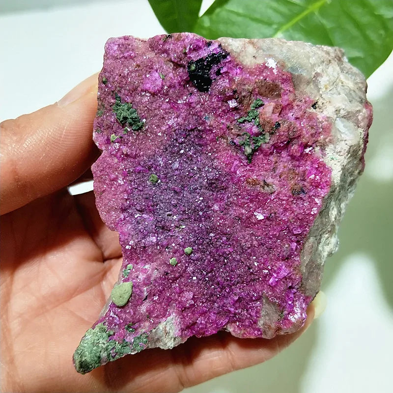 Natural Crystal Cobaltocalcite Pink Crystal Raw Rock Mineral Specimen Feng Shui Meditation Chakras Reiki Room decoration