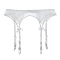 Women Elastic Lace Garter Belts Heart Leg Neck Ring Sexy Girls Adjustable Thigh Stockings Waist Harness Garter Suspender